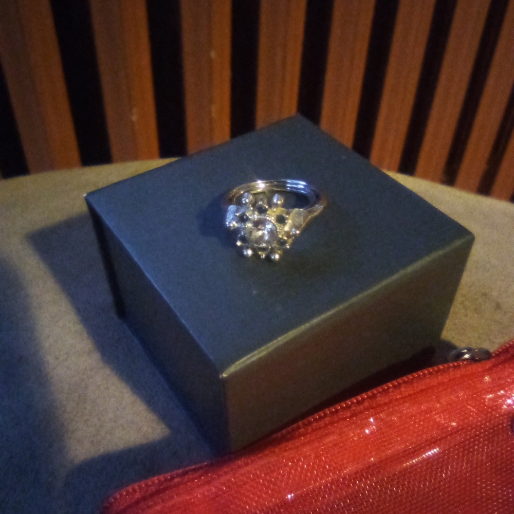 Silver AVON ring